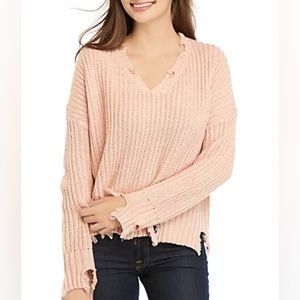 NWT Wonderly Rose Smoke Sweater (S)